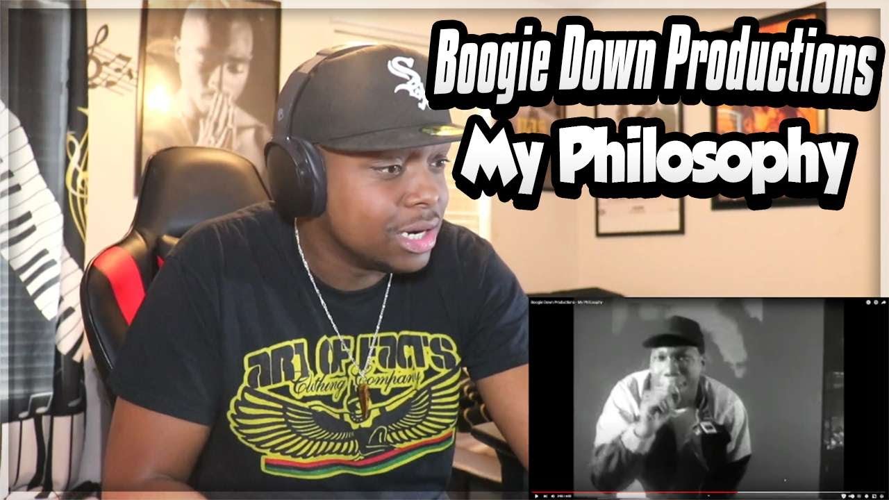 FIRST TIME HEARING- Boogie Down Productions - My Philosophy (REACTION)