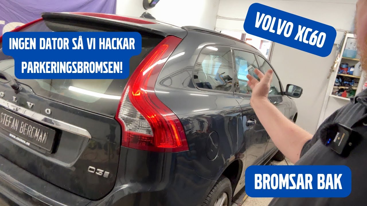 Bromsbyte bak Volvo XC60 2008 - 2018
