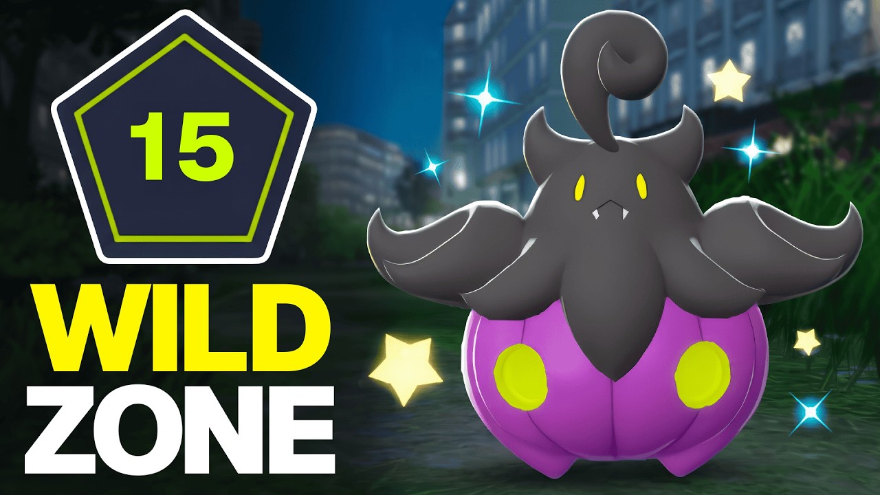 100% Shiny Wild, гайд по Зоне 15 (ПРОПУСКАЮТСЯ БЛЕСТЯЩИЕ) | Pokemon Legends Z-A
