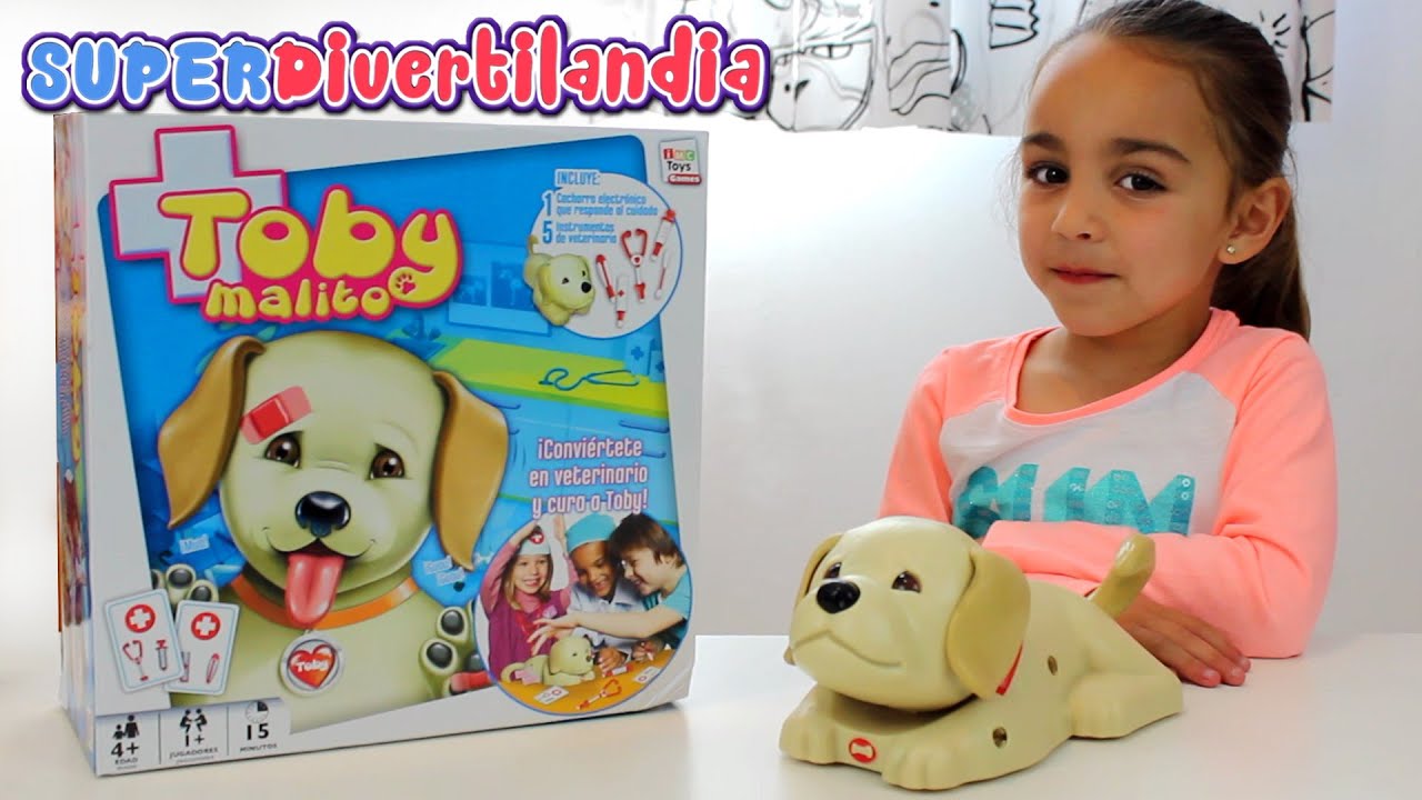 Toby Malito. Curamos a nuestro perrito. Juego de mesa.