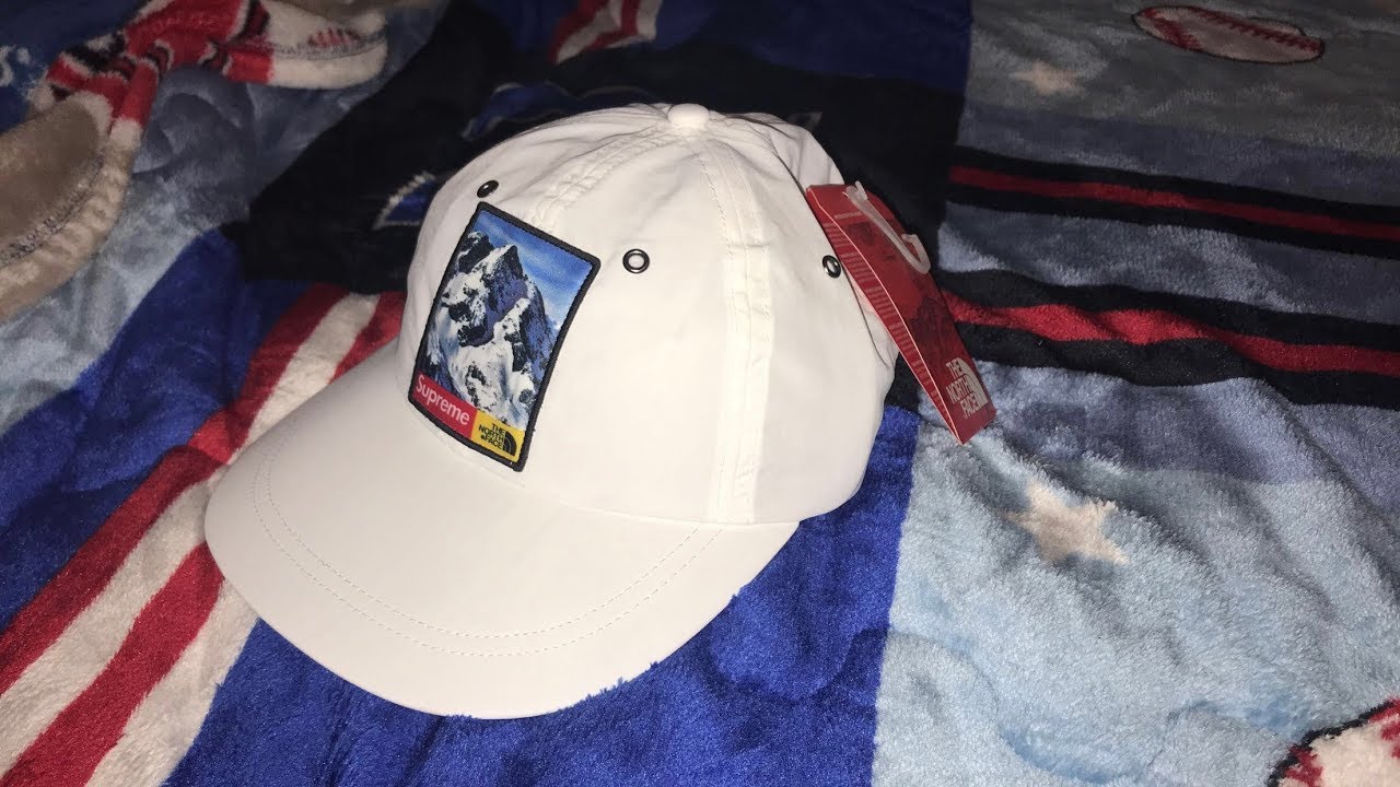 TNF x SUPREME HAT UNBOXING