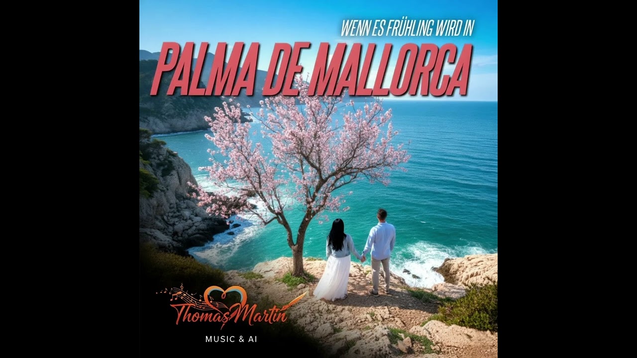 Thomas Martin - Wenn es Frühling wird in Palma de Mallorca (KI-Kreation)