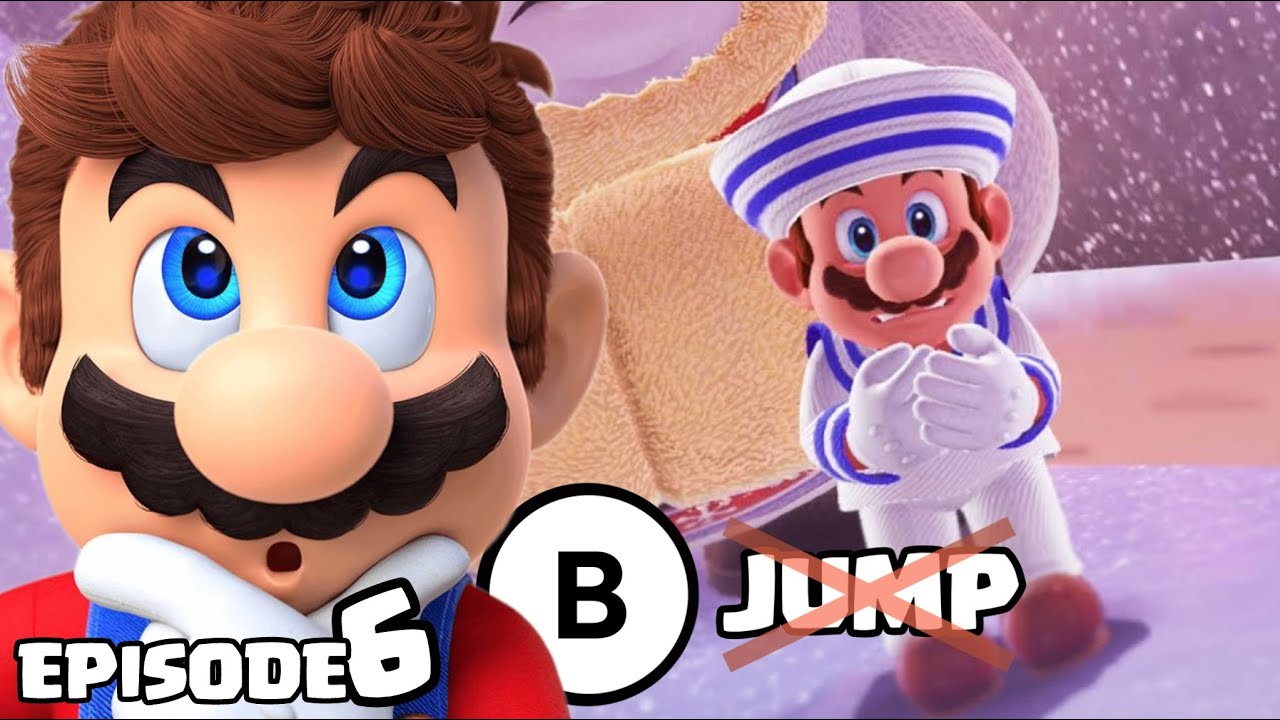 I Beat Mario Odyssey WITHOUT JUMPING | Mario Odyssey Death Wheel Ep6