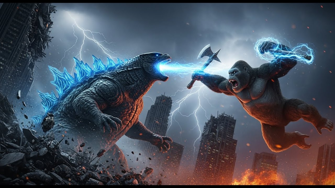 The ULTIMATE Showdown King Kong vs  Godzilla   Who is the TRUE King