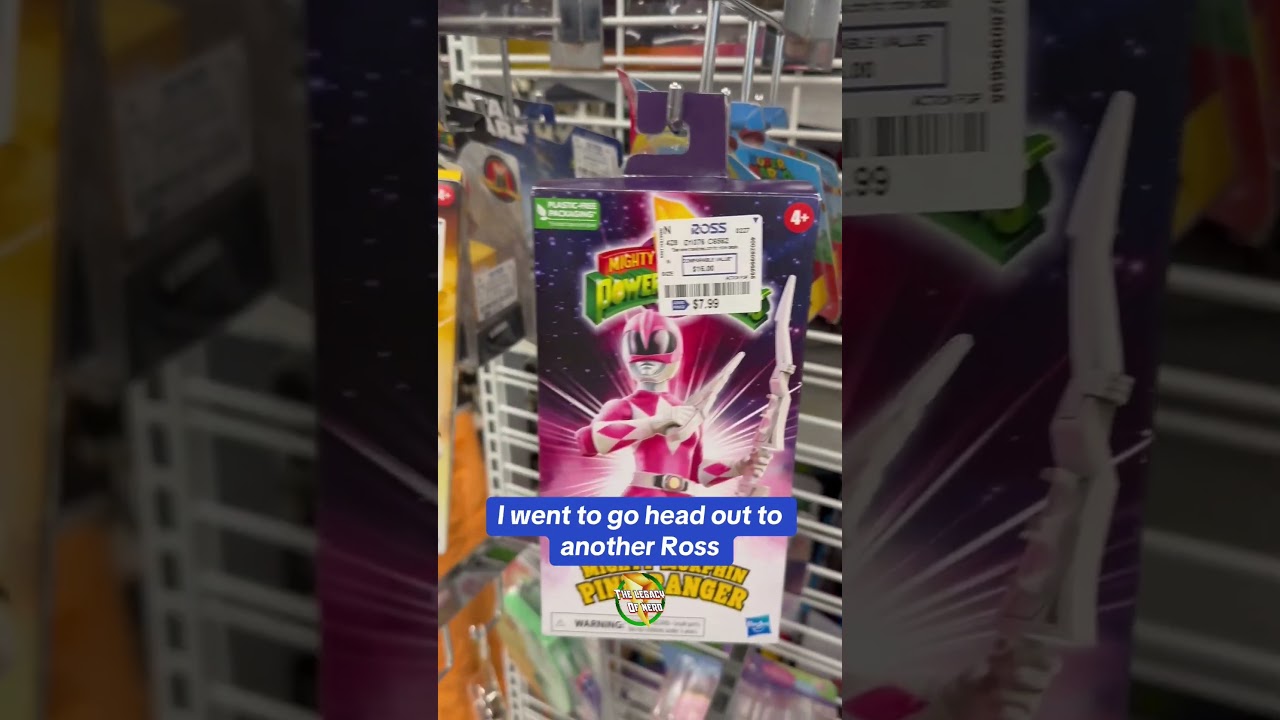 Игрушки Mighty Morphin Power Rangers уже в магазинах Ross! #mightymorphinpowerrangers #ross