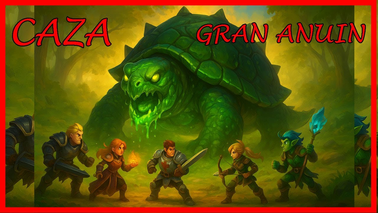 ✅​​  Skylore 2025 - 🐢​​​GRAN ANUIN CAZA hasta NIVEL 7 🐢(guild hunt)​​​​💎Golden Kings💎