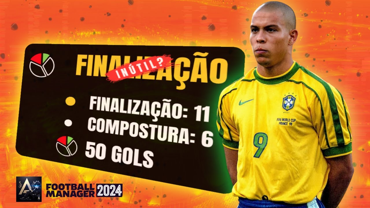 🫵🫩 Finalização NÃO IMPORTA no Football Manager