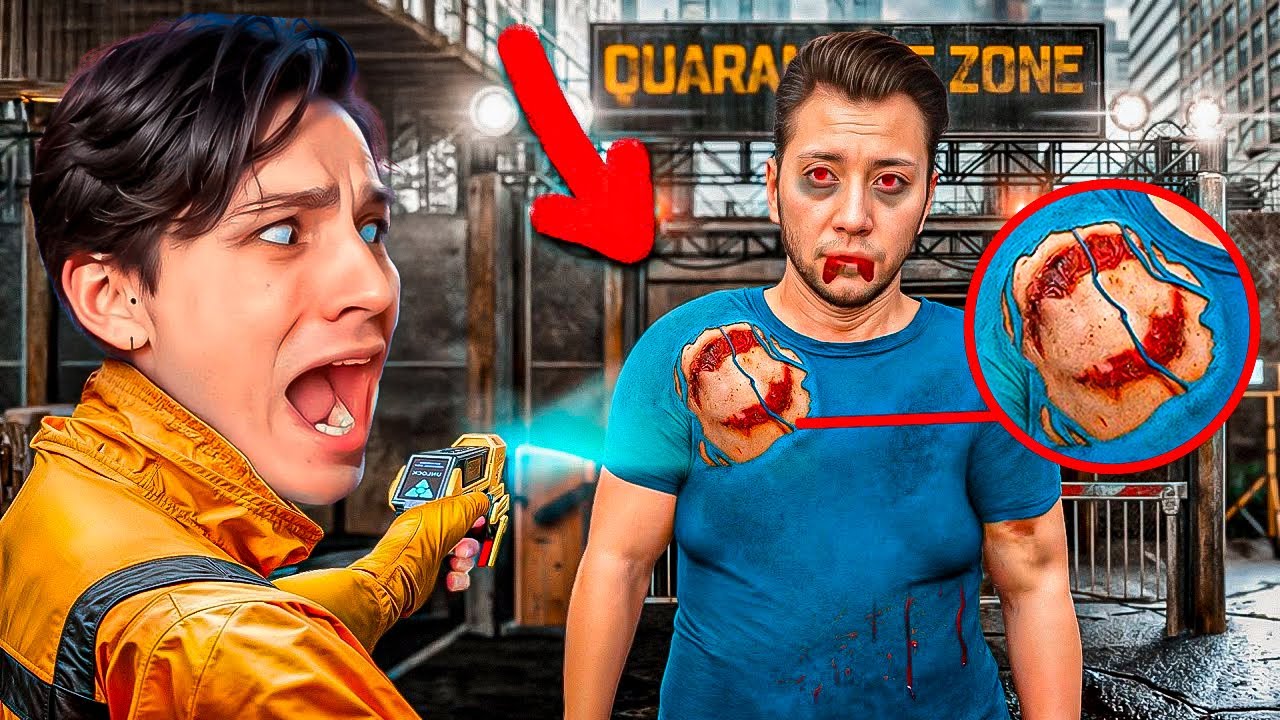 У НЕГО ЗОМБИ ВИРУС!😱 ПРОВОЖУ ЭКСПЕРИМЕНТЫ В КАРАНТИННОЙ ЗОНЕ!☢️ QUARANTINE ZONE