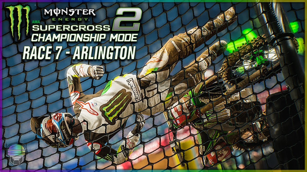 ИСПЫТЫВАЕМ ЗАЩИТНОЕ ОГРАЖДЕНИЕ! | Гонка 7 | Режим чемпионата Monster Energy Supercross 2