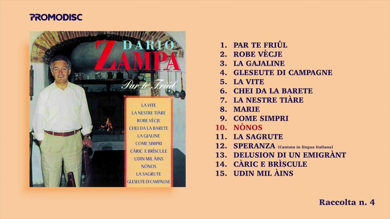 NÒNOS - Dario Zampa (Raccolta n.4)