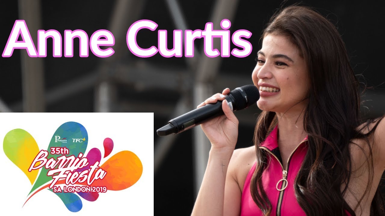 Anne Curtis at Barrio Fiesta London 2019