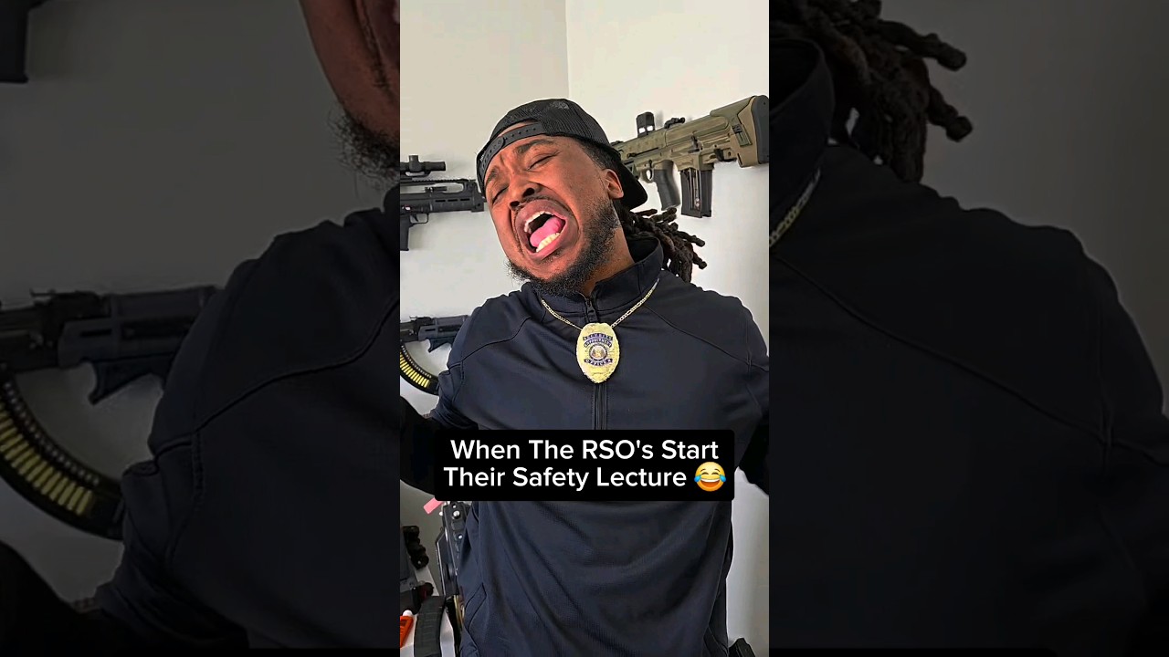Range safety officers kicked me out so fast 🤦🏾&zwj;♂️😂 #viral #shorts #RSO #rangeday #gunsafety #jokes