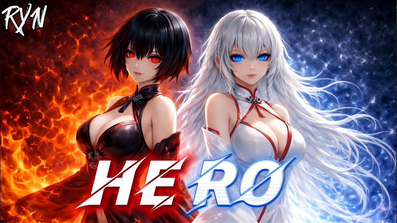 Hero - Cover By Ryn x Ignis | Skillet | Nightcore | Lyrics