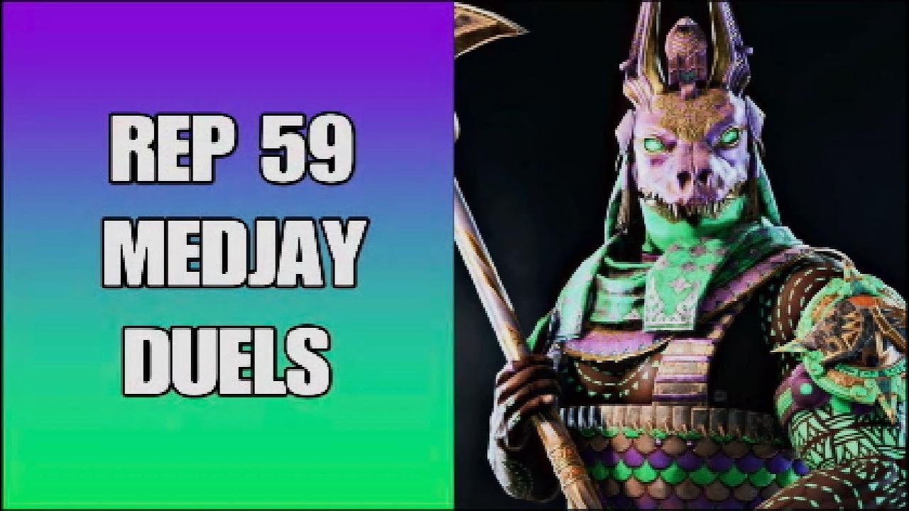 For Honor - Rep 59 Medjay Duels - Improving my switch Stance