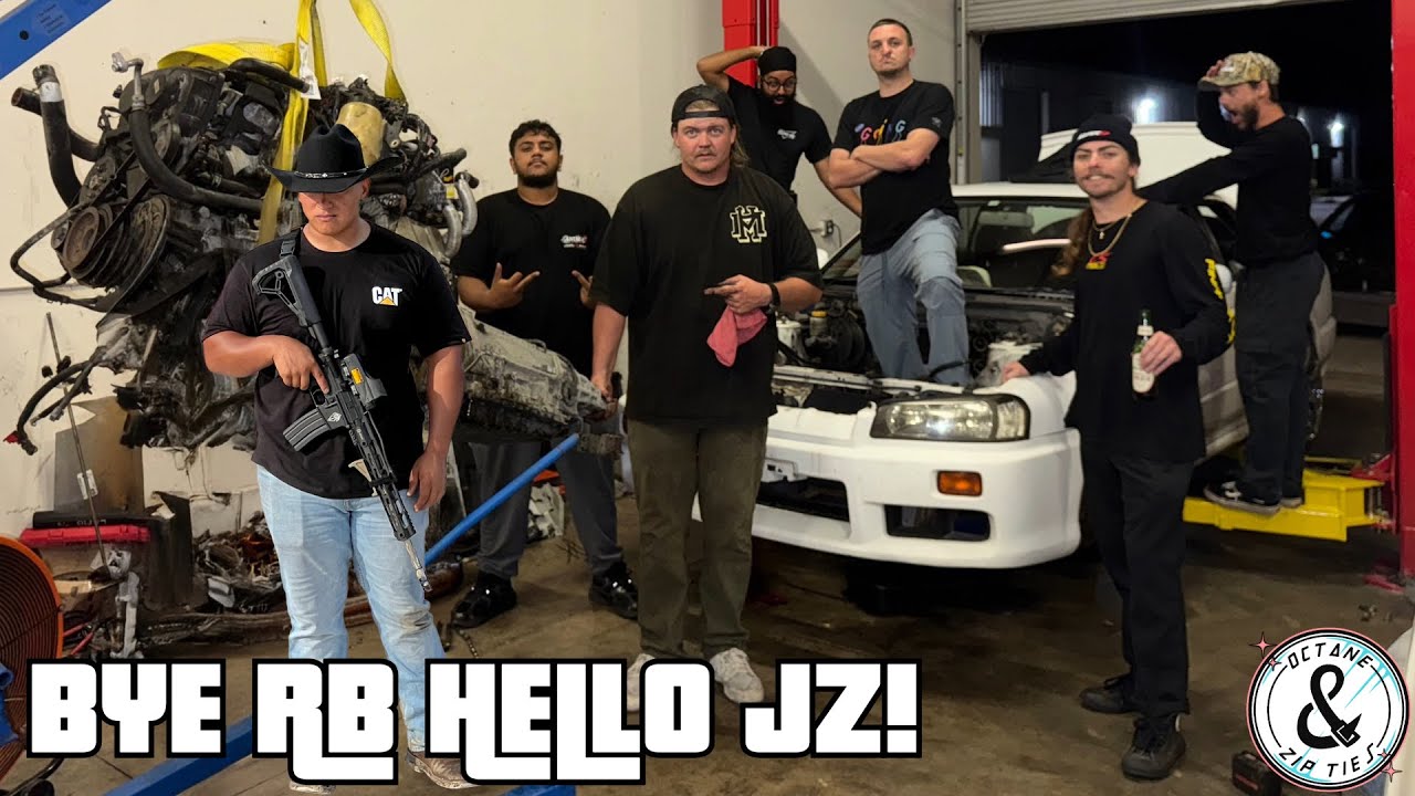 R34 Skyline больше не автомобиль RB?!