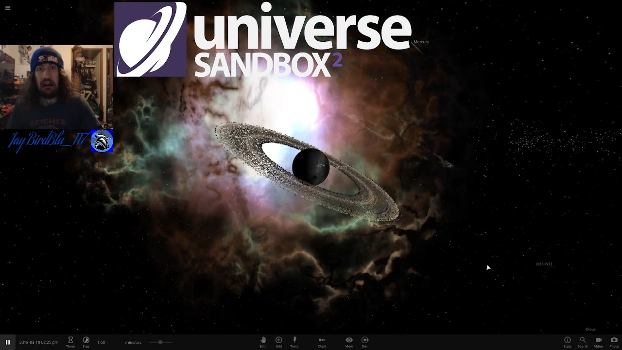 Universe Sandbox 2 [PC] || Done Goof Station v2.0! [FaceCam]