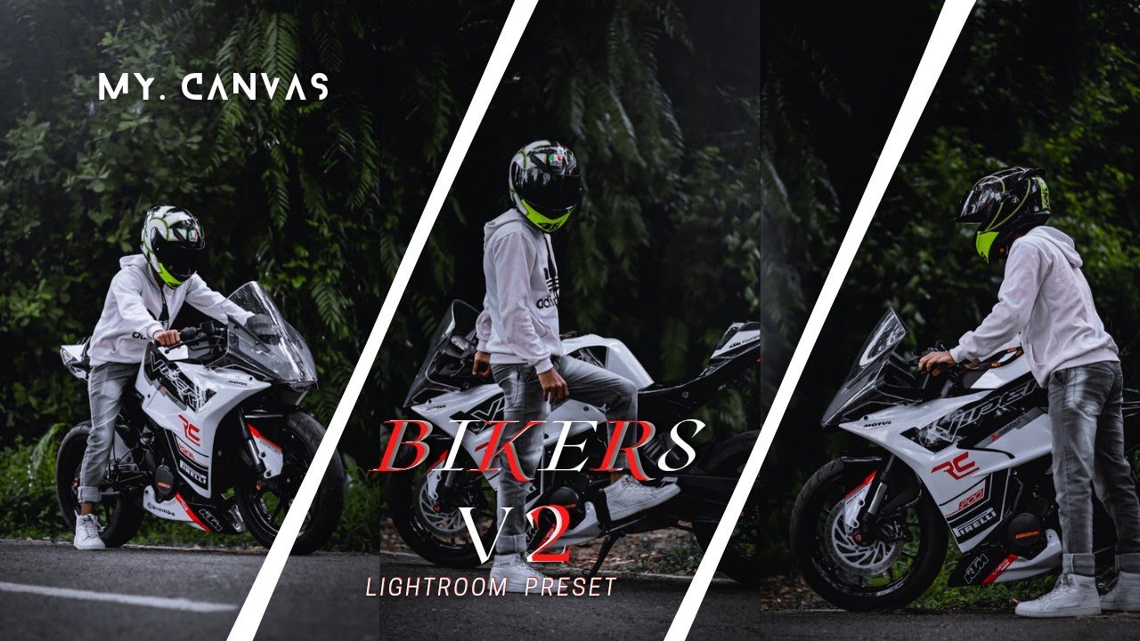 Lightroom Biker's Preset V2.|| Lightroom Trending Presets V2  DNG & XMP Free Download..
