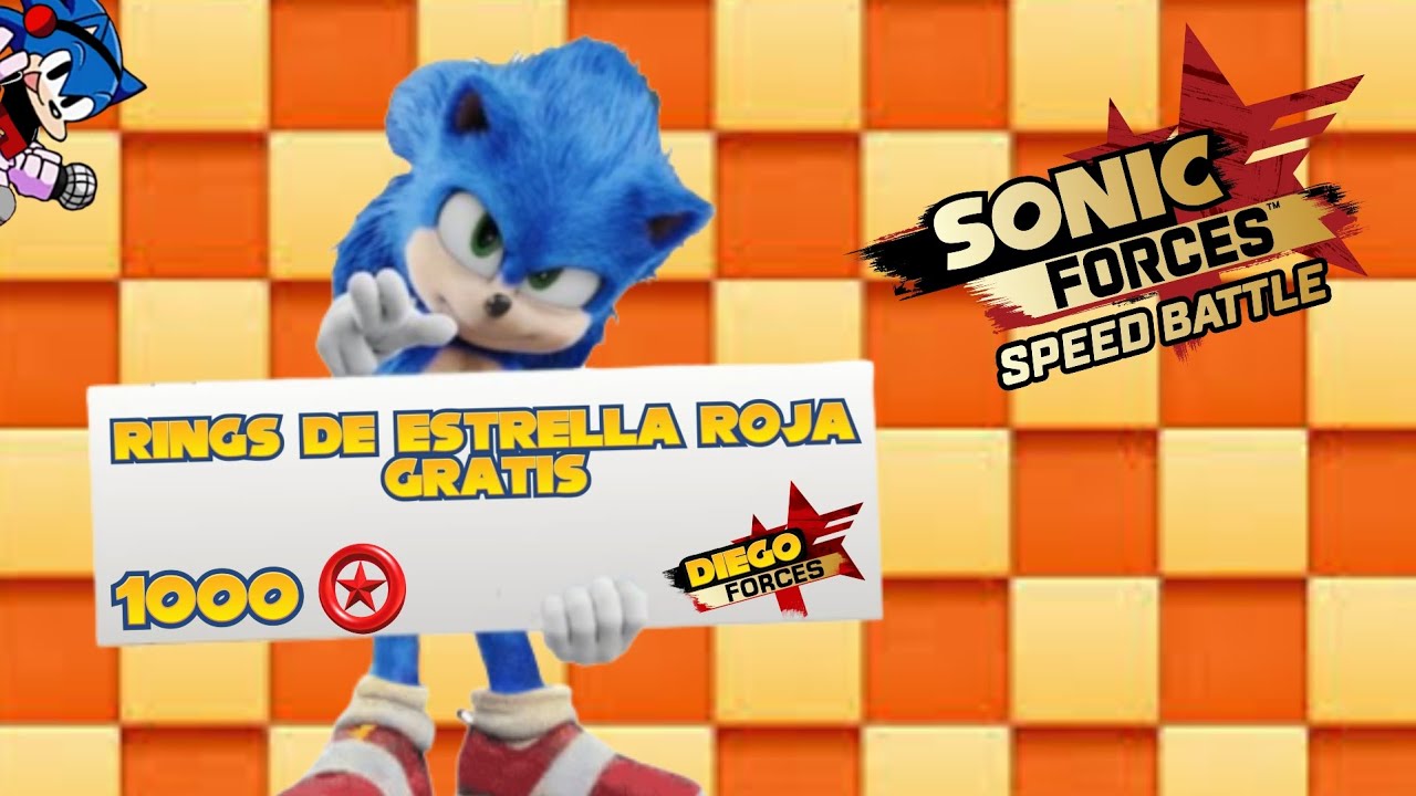 Cómo tener 1000 rings de Estrella Roja en Sonic forces Speed Battle 2025