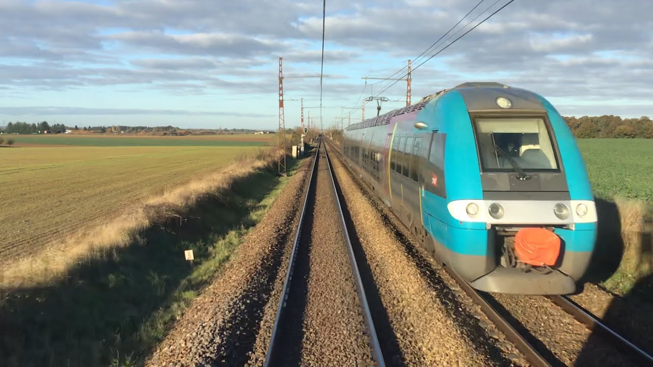 Cab-ride BB 75400 : De Chartres à Nogent-le-Rotrou