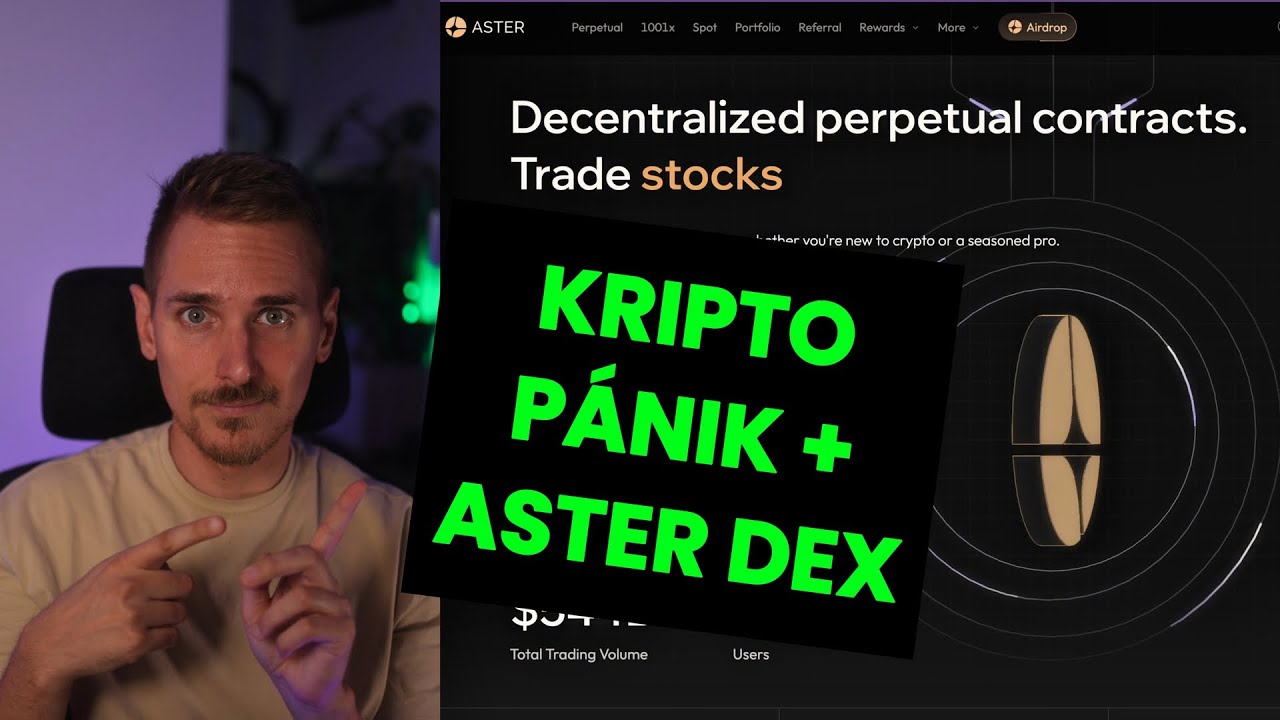 Kripto p&aacute;nik &eacute;s Aster DEX őr&uuml;let: zuhan&aacute;s &eacute;s &aacute;rrobban&aacute;s egyszerre