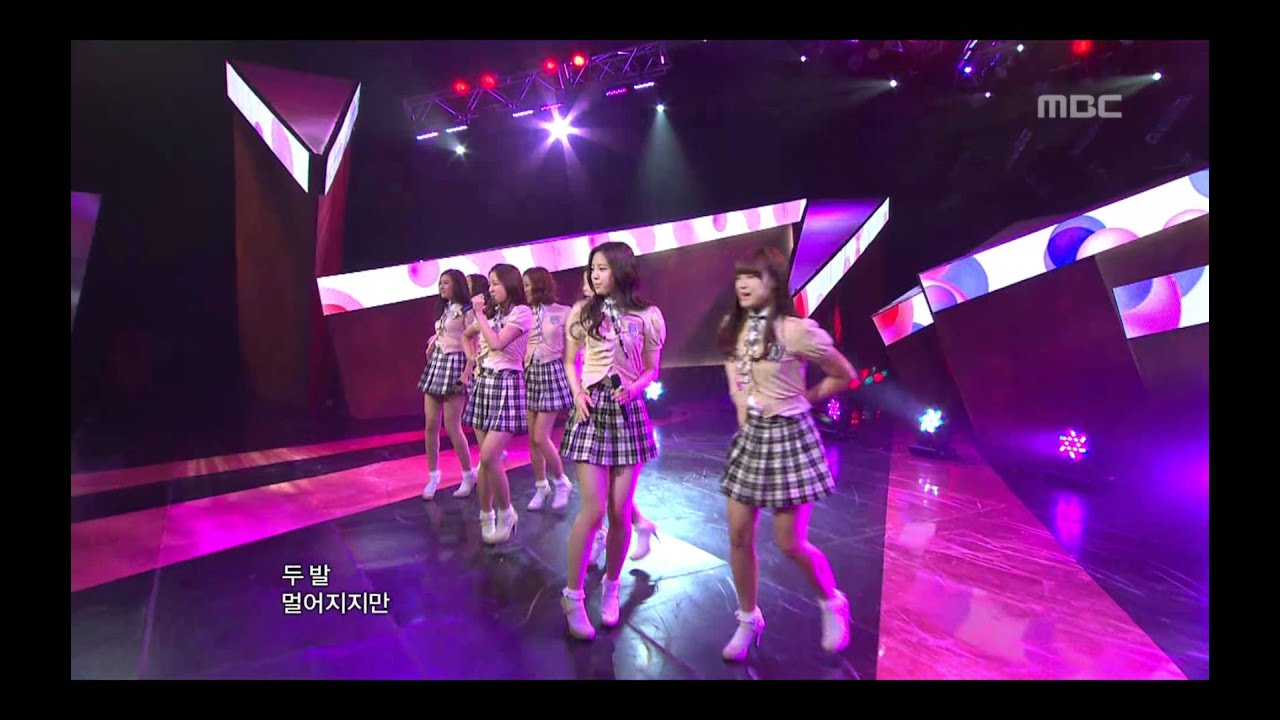 A Pink - I don't know, 에이핑크 - 몰라요, Music Core 20110521