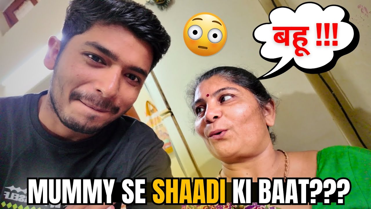 FINALLY MUMMY SE SHAADI KI BAAT KAR LI😲😍YE REACTION NHI SOCHA THA!!! VLOG 671