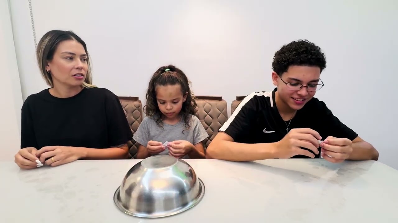 Desafio da Luisa - Come, Lambe ou Olha