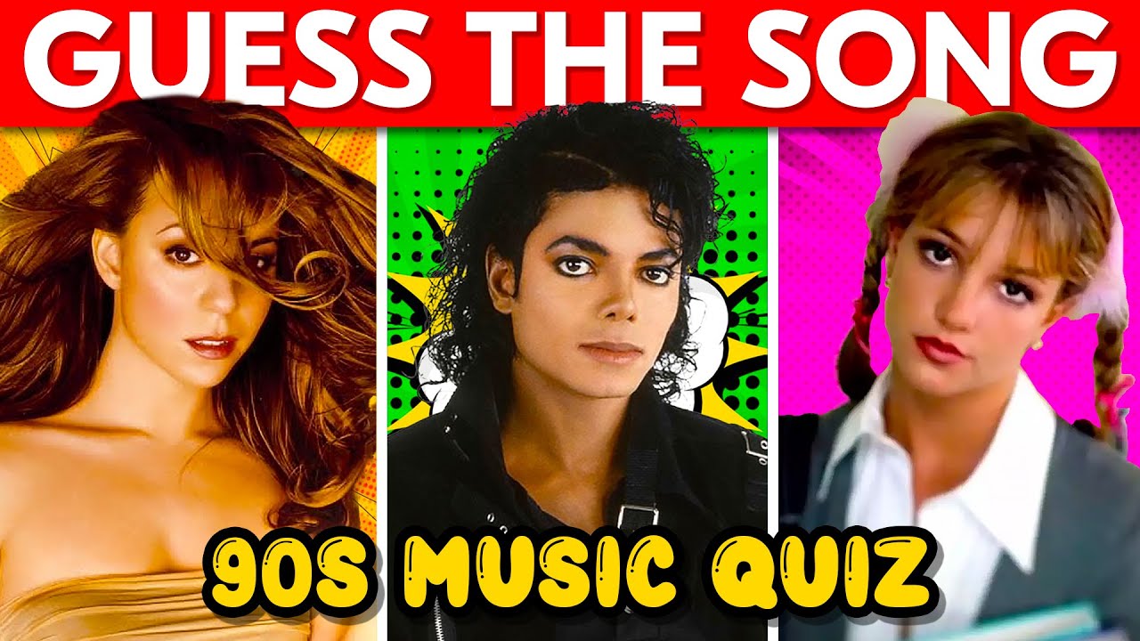 Guess The Song: 90s | Music QUIZ