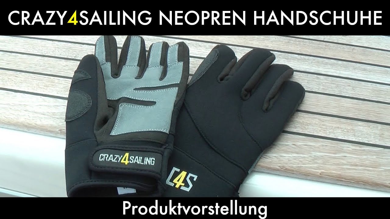 CRAZY4SAILING® Neopren Segelhandschuhe | Produktvorstellung