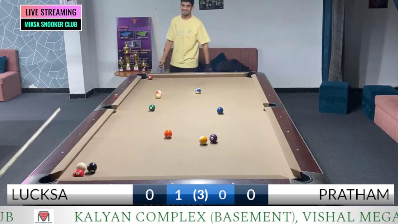 POOL TOURNAMENT LUCKSA VS PRATHAM