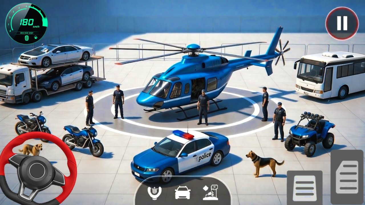 Police Car Chase Simulator 3D - Real City Cop Pursuit Goes Insane Android Gameplay ✴️