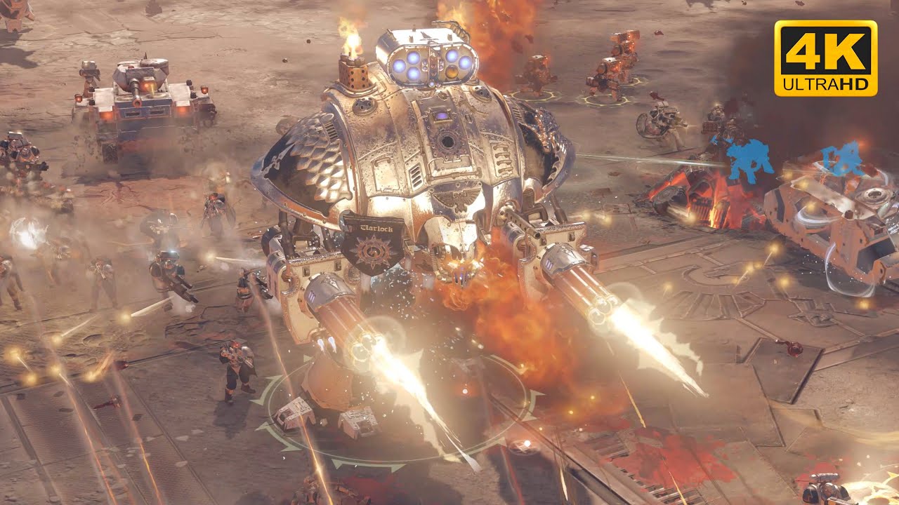 MASSIVE AND SPECTACULAR! Space Marines vs Eldar - Direct Strike Mod - Cinematic Video, Dawn Of War 3