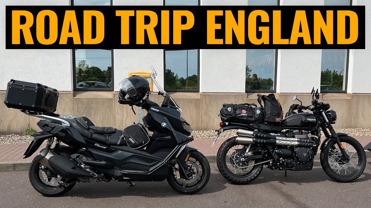 Road Trip nach England mit meinem BMW C 400 GT Scooter | Tag 1