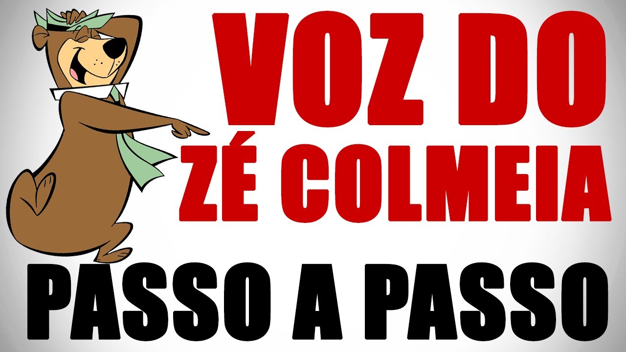 Como imitar a voz do Zé Colmeia (Yogi Bear) - Voice Lab