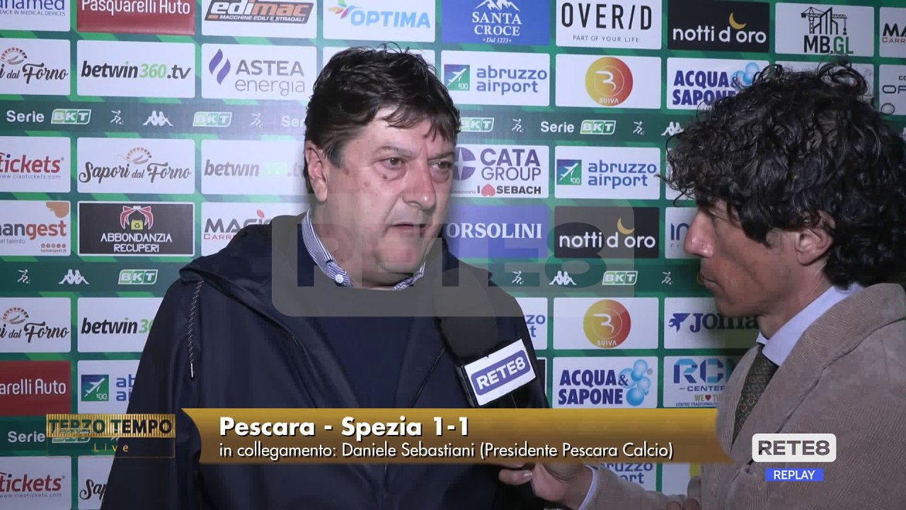 Pescara - Spezia 1-1 Sebastiani: 