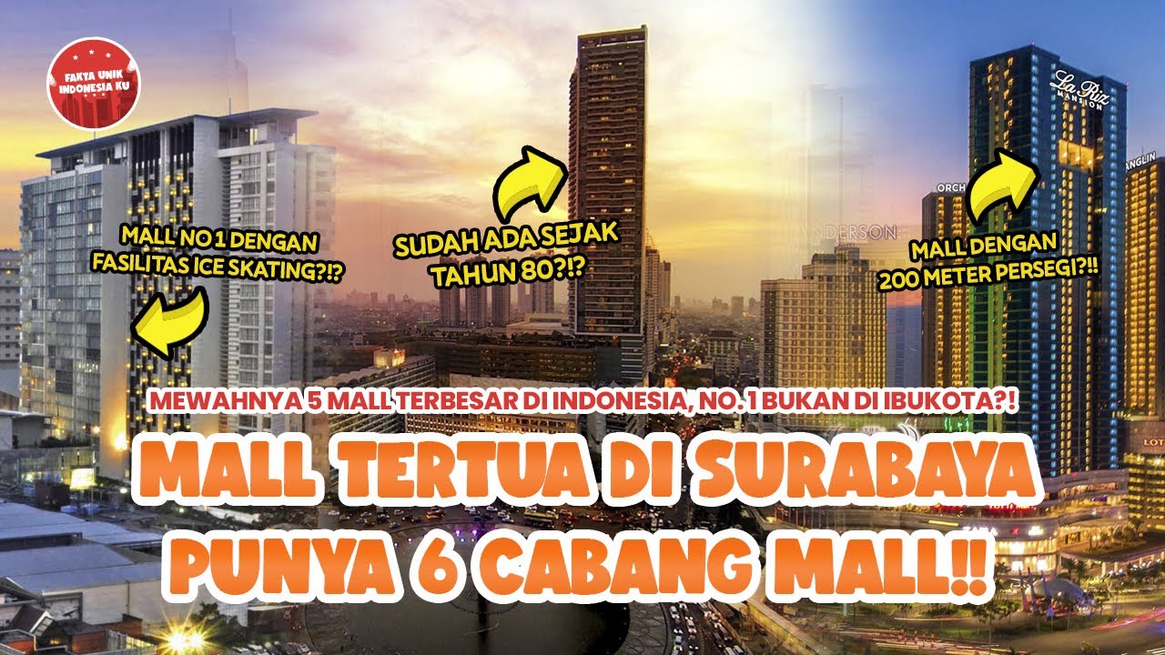 The Biggest and Grandest Mall in Indonesia, No.1 Not in the Capital?!