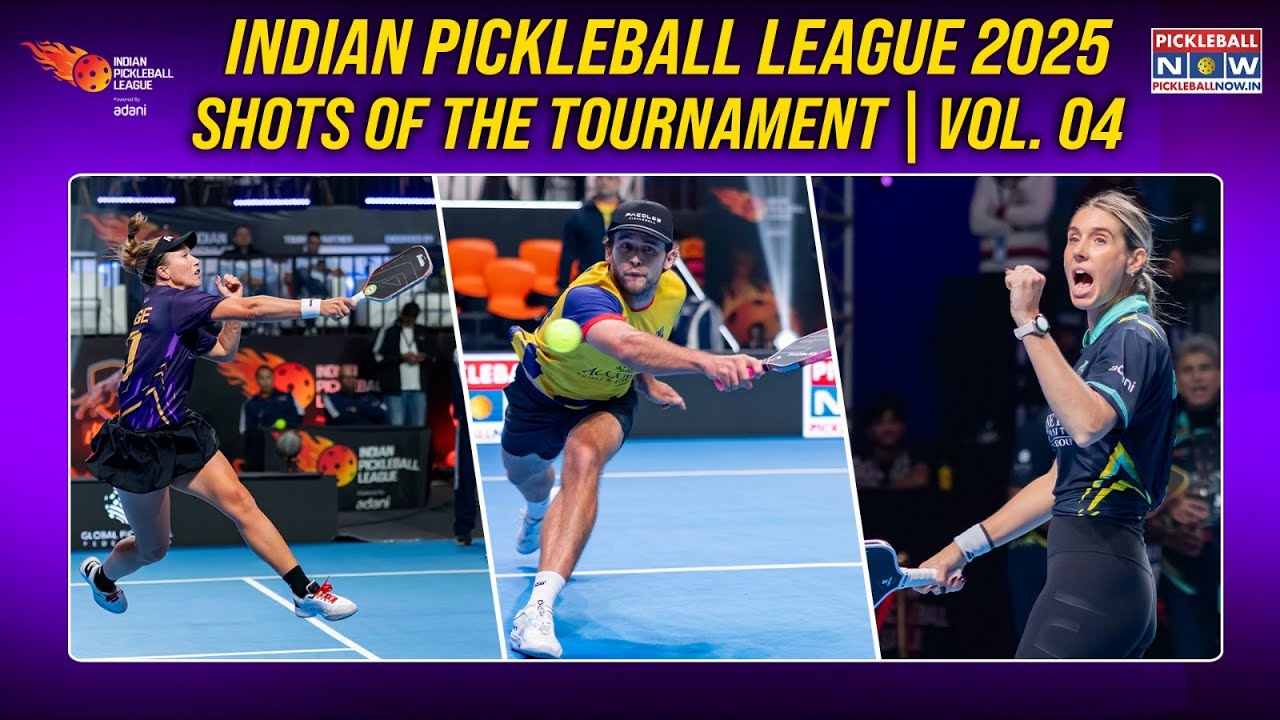Indian Pickleball League: Best Shots of the Tournament | Vol. 04 | IPBL 2025