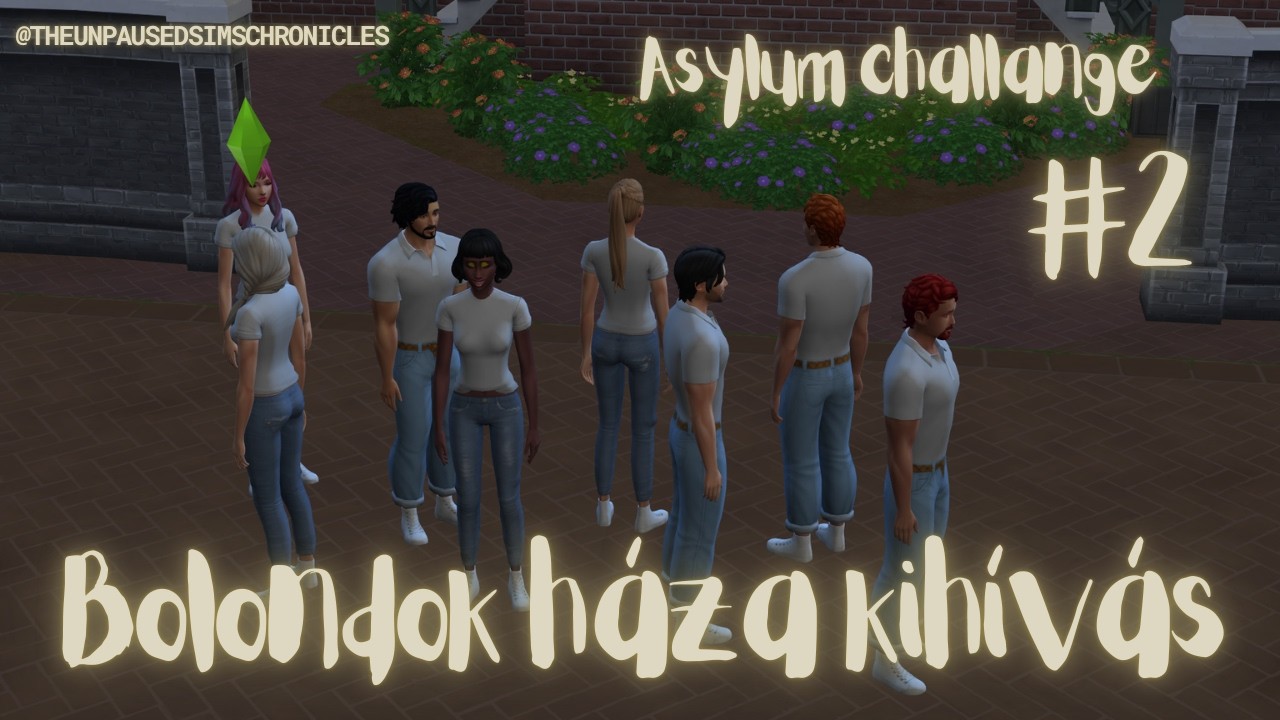 The Sims 4 | Asylum Challenge | BOLONDOK HÁZA #2 |Lakásavató
