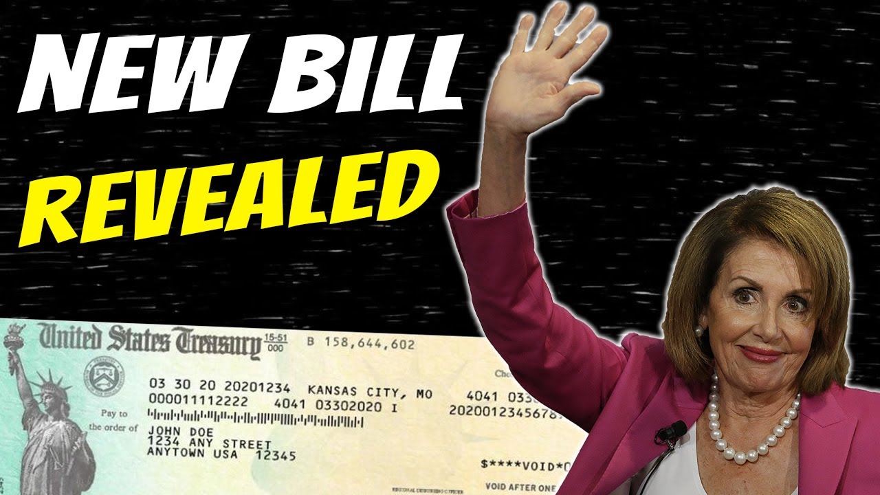 NEW BILL REVEALED! Second Stimulus Check Update & Stimulus Package News - DEC 14th