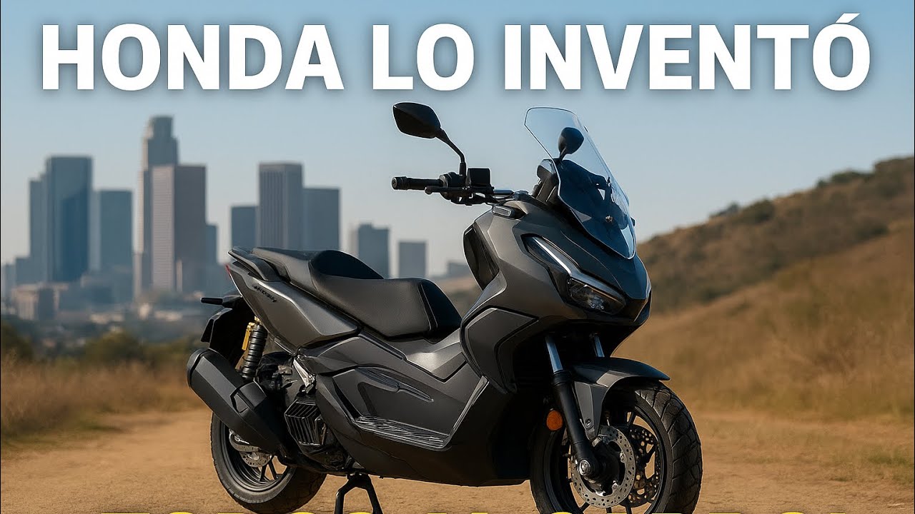 	Honda lo hizo primero… ¡y ahora todos copian! El boom del Scooter ADV