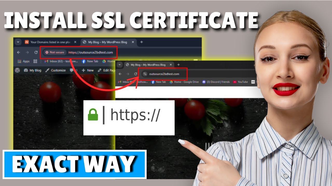 Как установить SSL-сертификат на новый сайт в 2026 году | Защитите свой сайт!