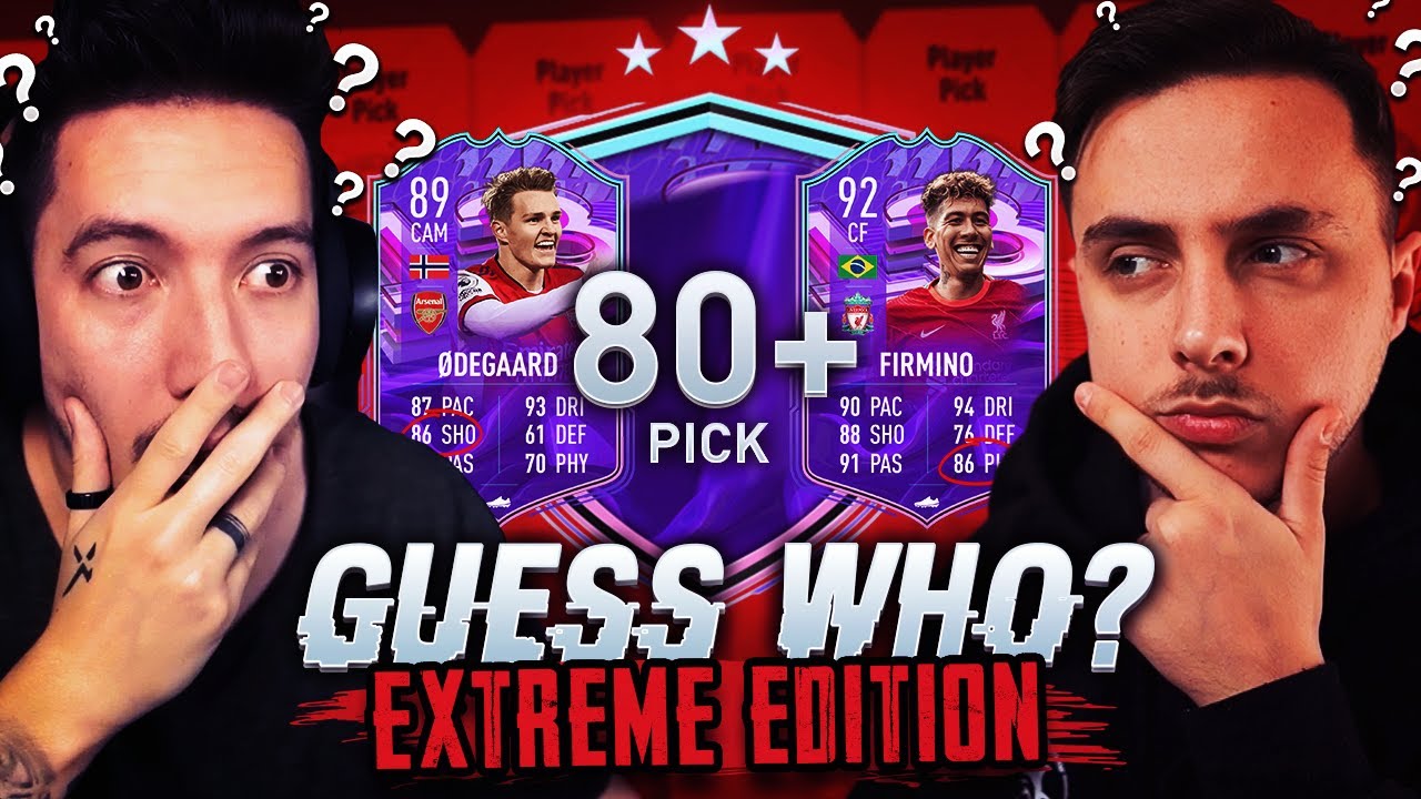 GUESS WHO 80+ PICK [EXTREME EDITION] ft. Sunzone ⚽🔥 FIFA 22
