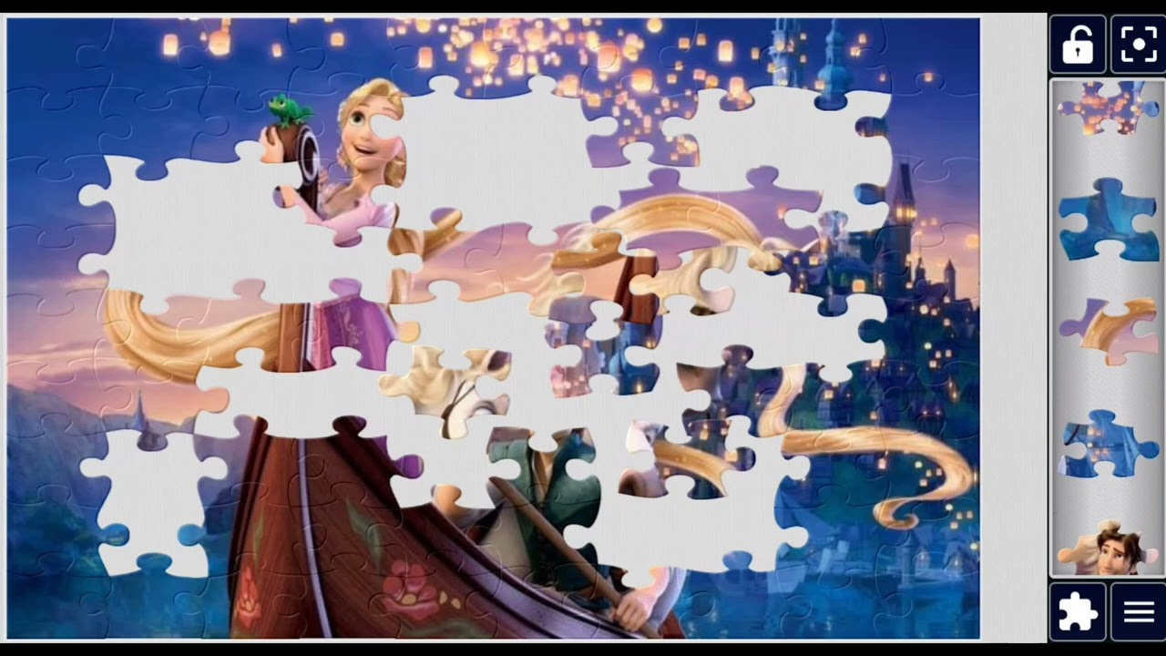 Rapunzel’s Dreamy Adventure 🌟🧩// #tangled #rapunzel #disney #animation #movie @puzzlemaster1034 