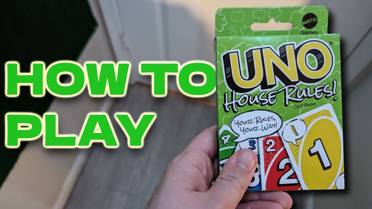 How To Play Uno House Rules (Quick Guide)