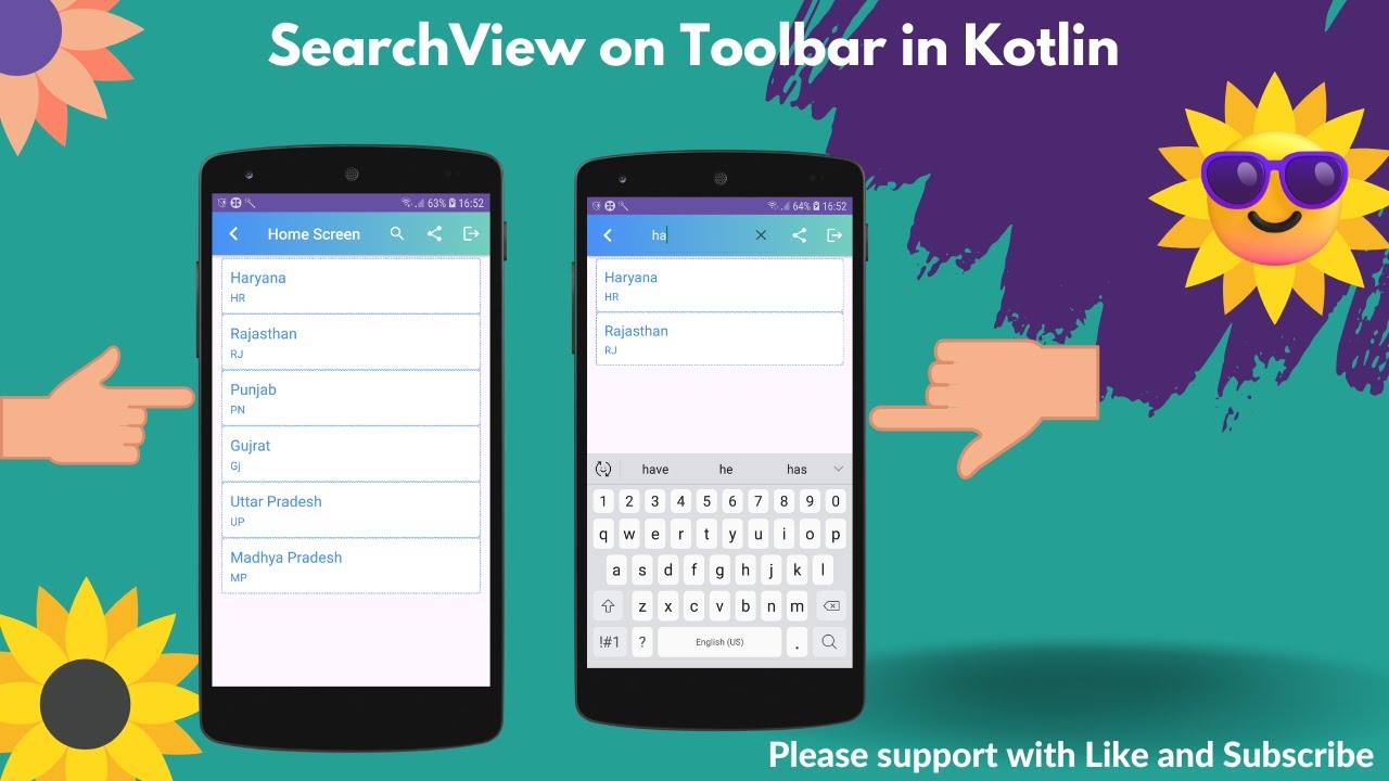 SearchView on Toolbar in Kotlin android