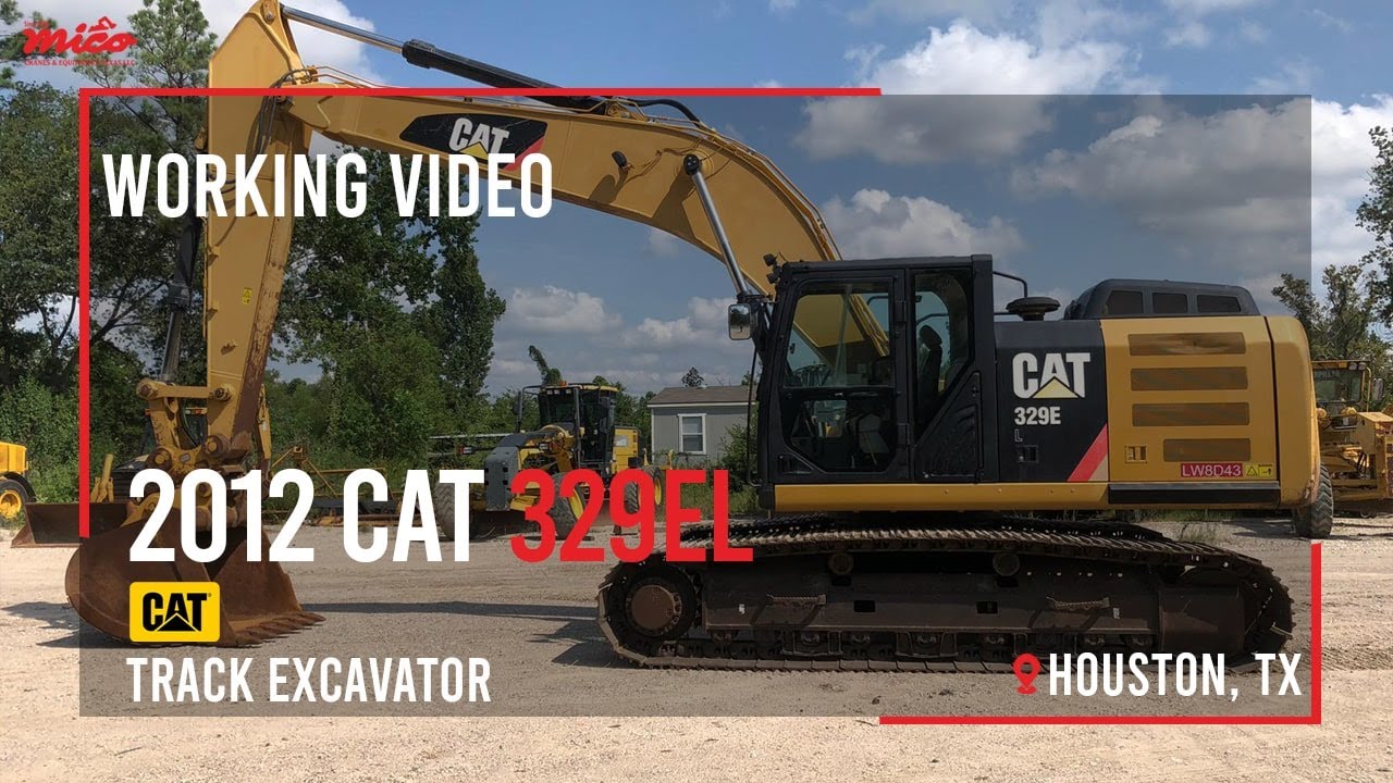 2012 CAT 329EL Track Excavator in Action | Work-Ready | Mico Equipment USA