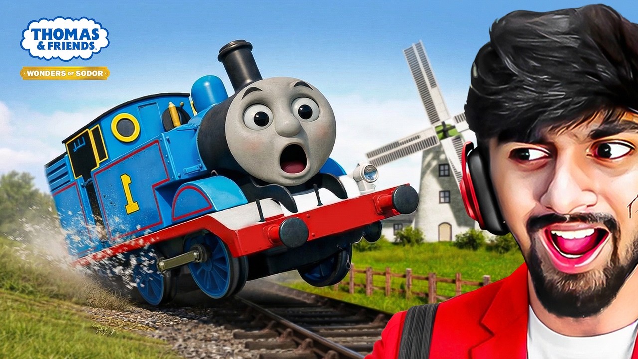 Driving THOMAS ENGINE&hellip; It Went OUT OF CONTROL 😱 | Thomas and Friends