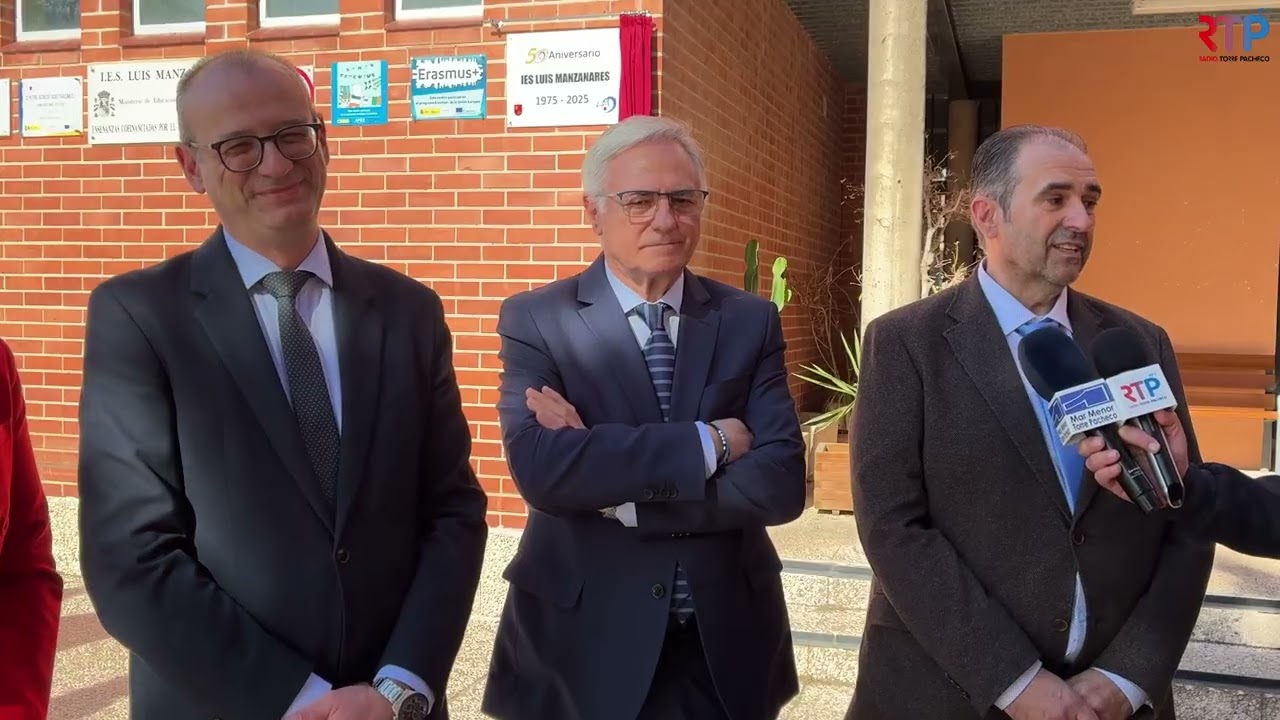 EL IES LUIS MANZANARES DE TORRE PACHECO CELEBRA SU 50 ANIVERSARIO COMO REFERENTE EDUCATIVO REGIONAL