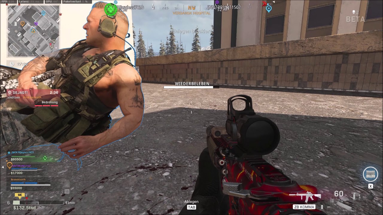 Call of Duty Warzone Plunder Hospital Action