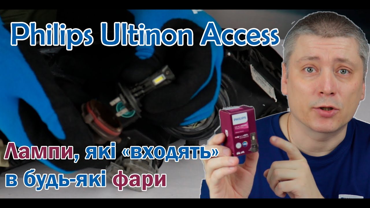 Philips Ultinon Access – компактні світлодіодні лампи, які 